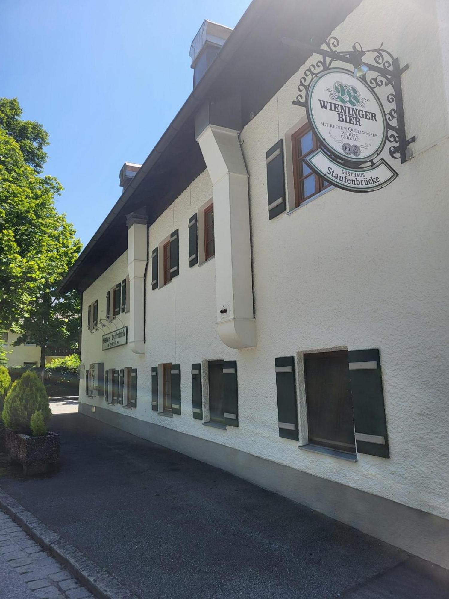 Gasthaus Staufenbruecke Бад Райхенхал Екстериор снимка